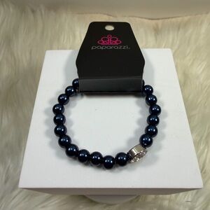 🩷5/$10🩷 Paparazzi Navy Pearl Beaded Bracelet - Paparazzi